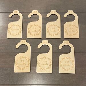 Wooden Baby Closet Dividers